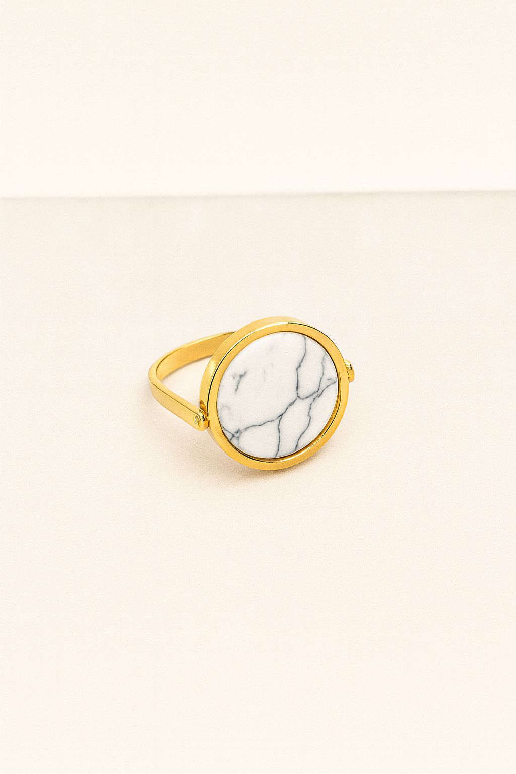Gemstone Circle Ring