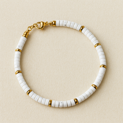 Gemstone Cube Bracelet