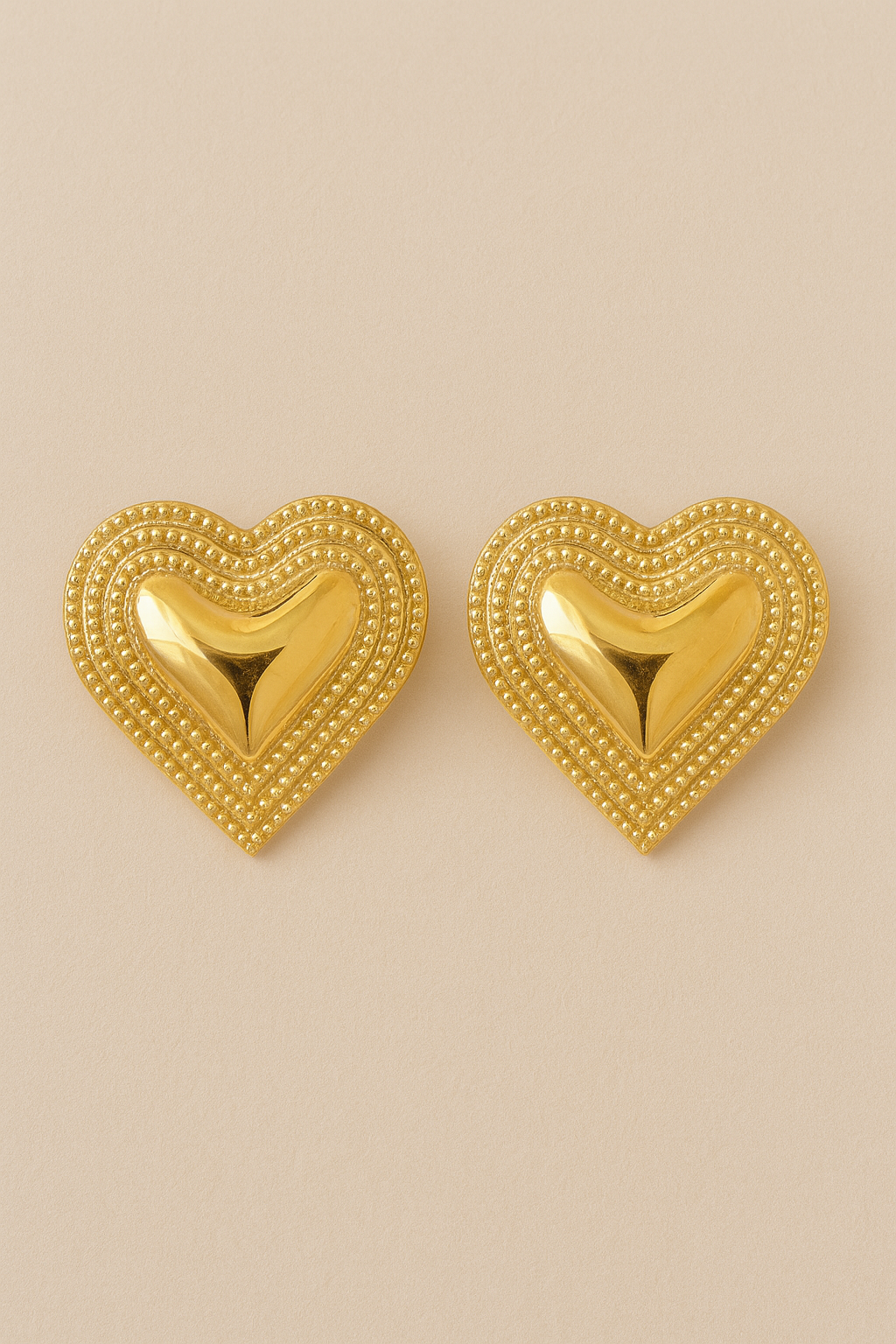 Golden Amour Earring
