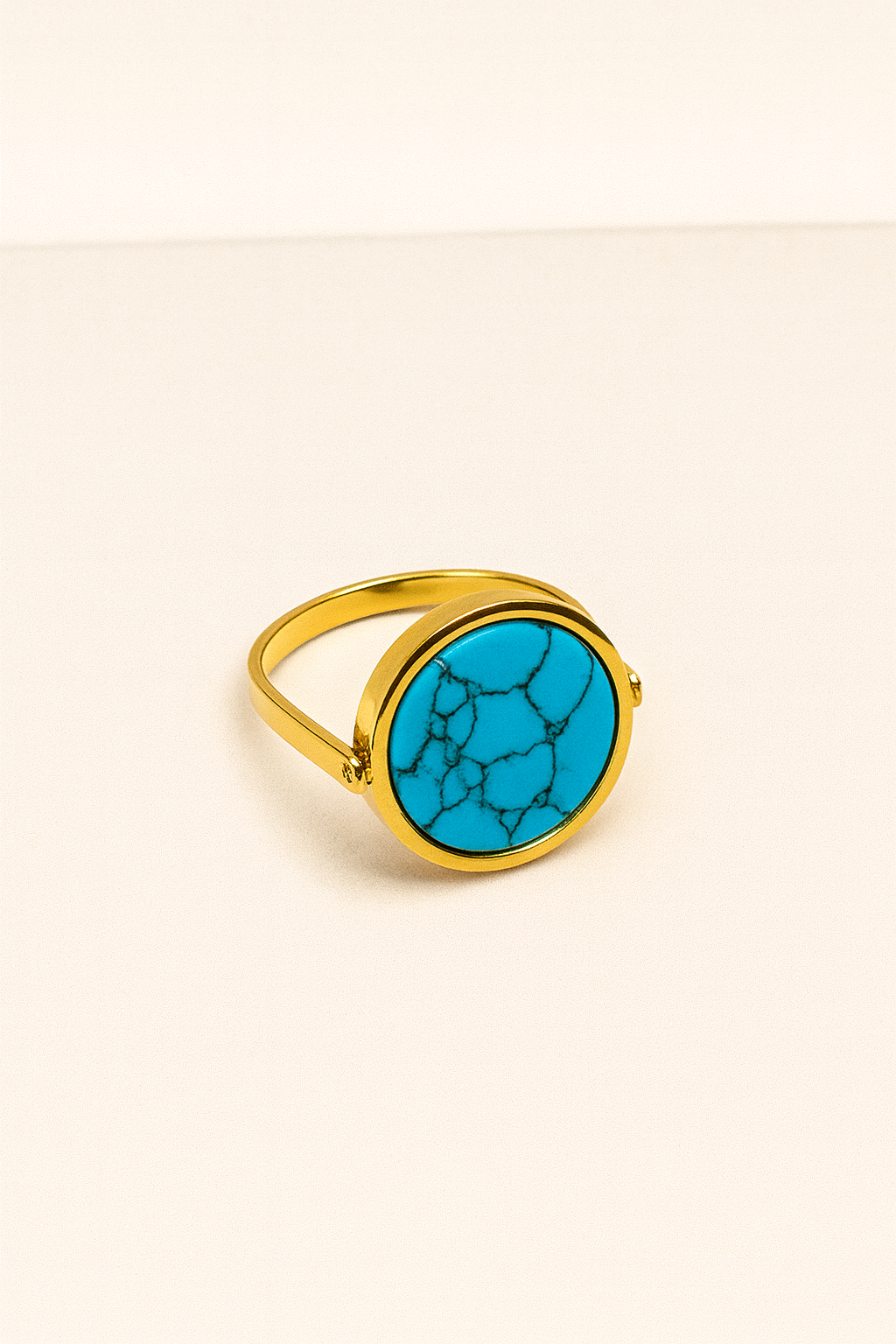 Gemstone Circle Ring