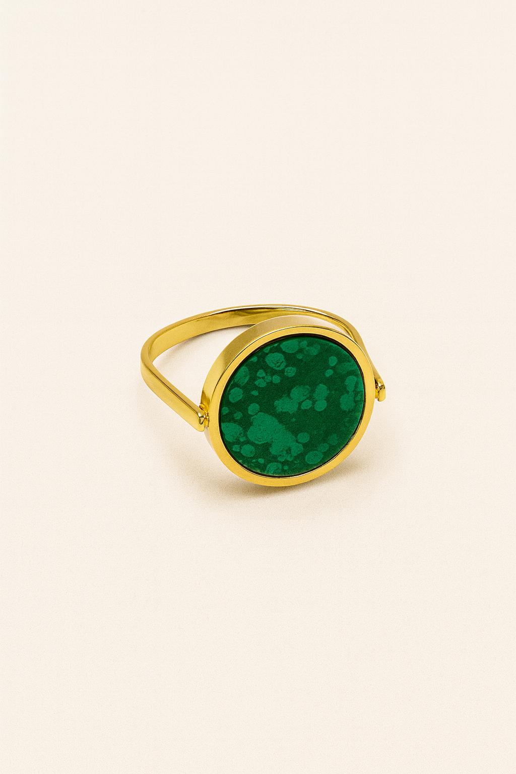 Gemstone Circle Ring