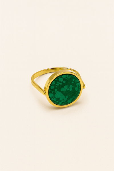 Gemstone Circle Ring