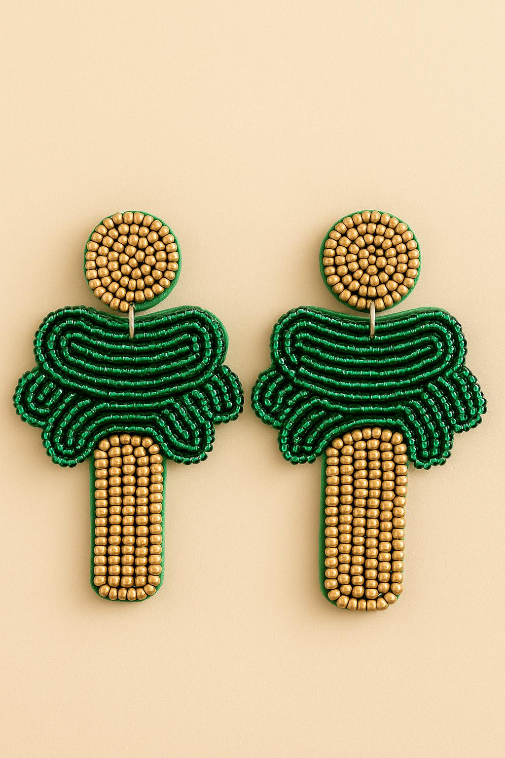 palm tree earring