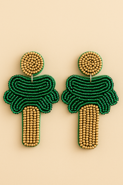 palm tree earring