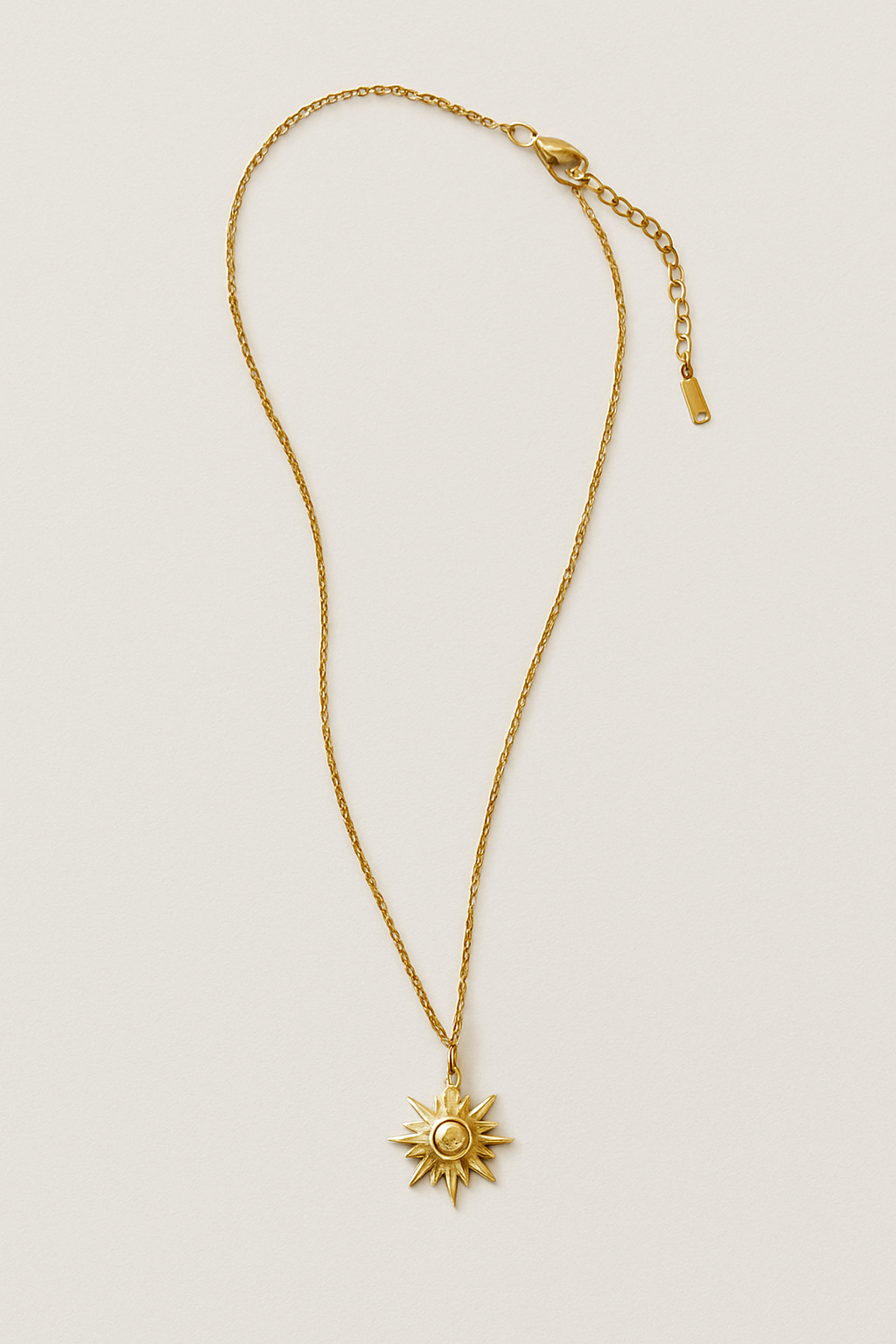 Golden Sun Necklace