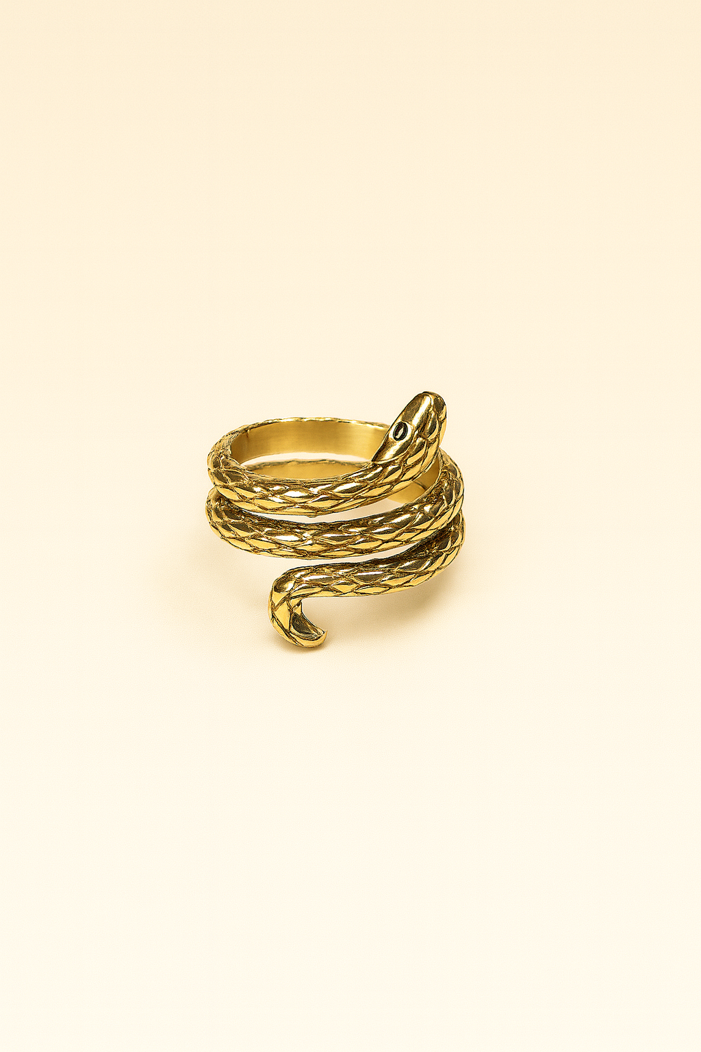Gold Snake Ring