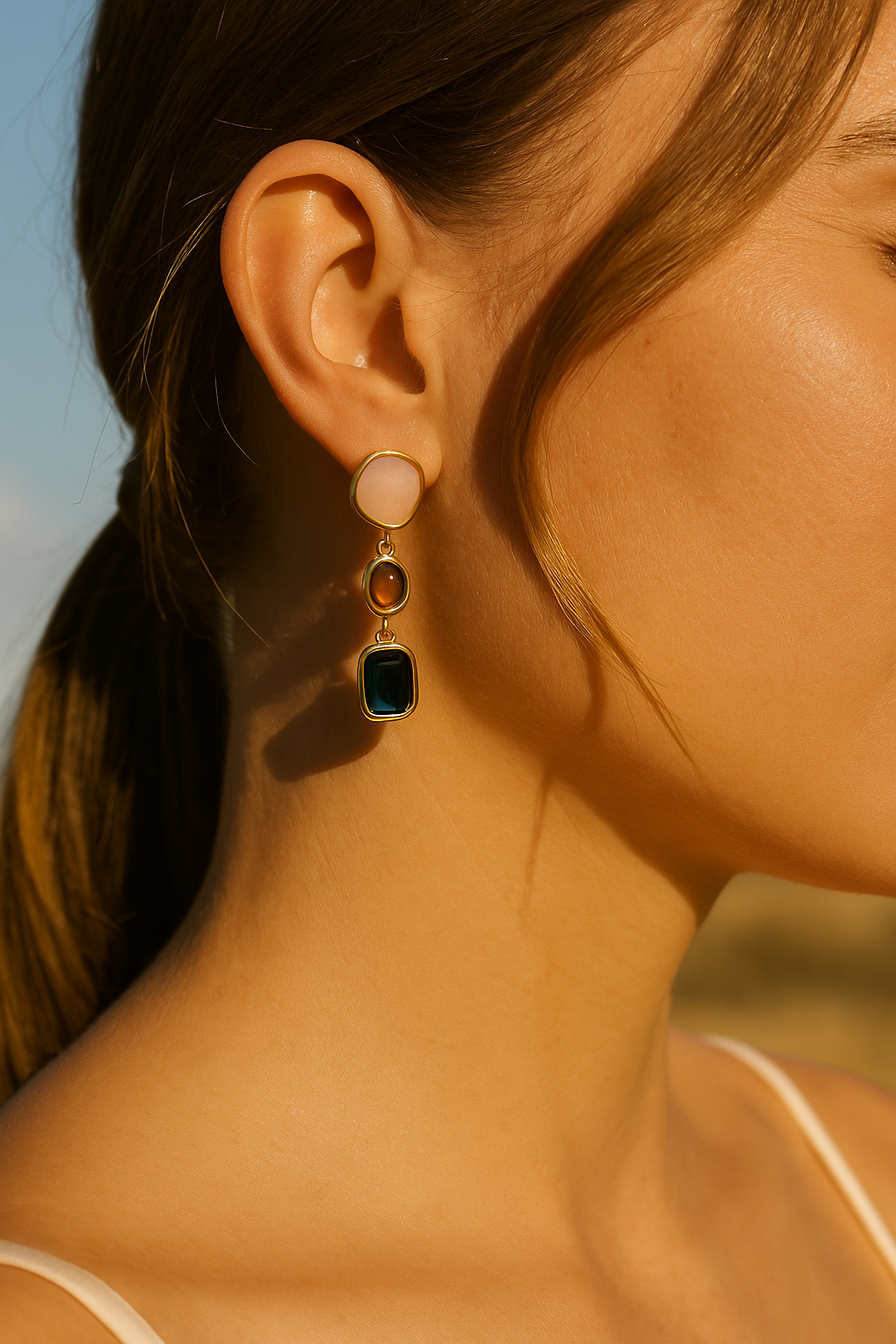 Terra Gem Earrings
