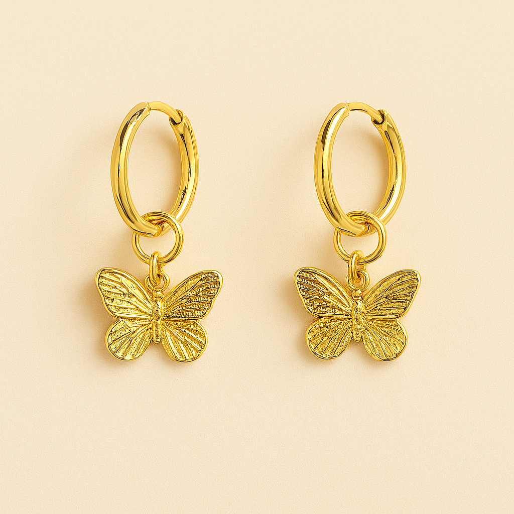Butterfly earring