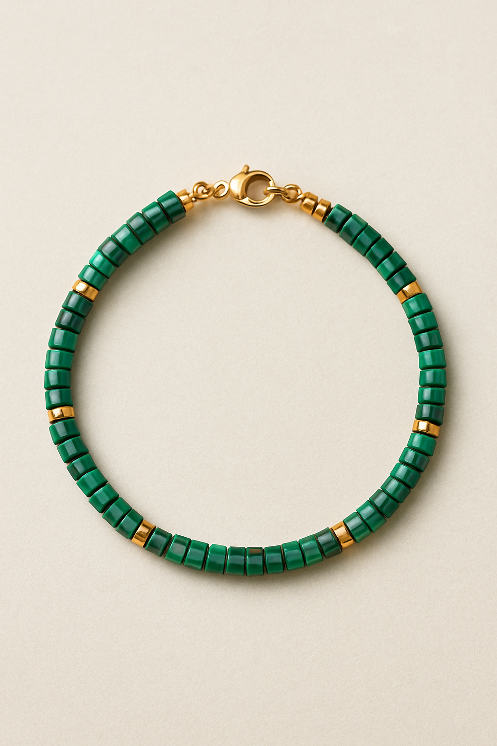 Gemstone Cube Bracelet