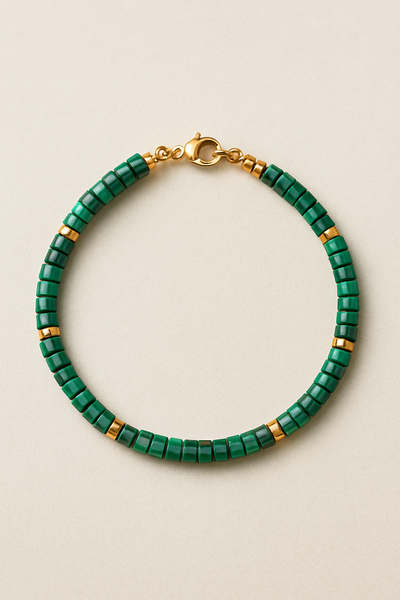 Gemstone Cube Bracelet
