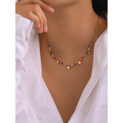 Corazón Coloré Necklace