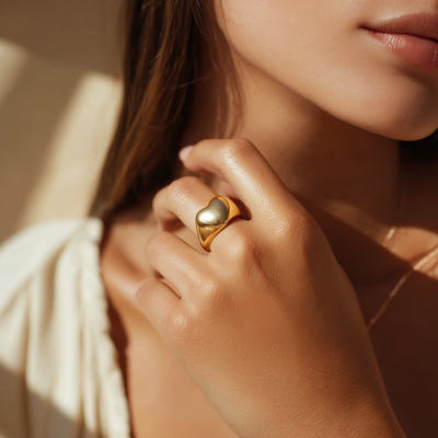 Coeur Doré ring